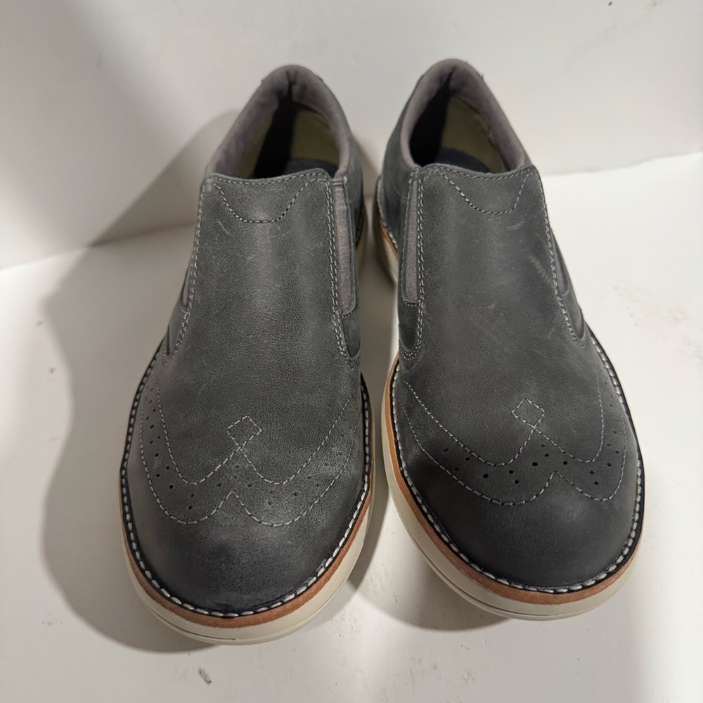 Worx by Red Wing Women's Zinc Slip-On Steel-Toe Work Shoes Grey Size 9
